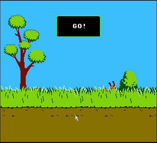 Screenshot of Kill the Dog from Duck Hunt (Browser, 2001) - MobyGames