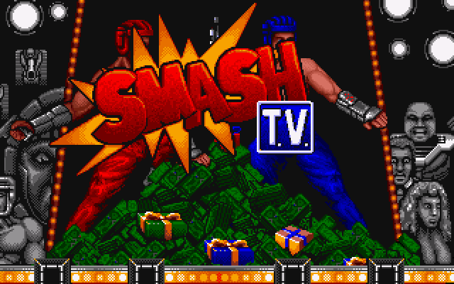Smash T.V. (Amiga) screenshot: Title