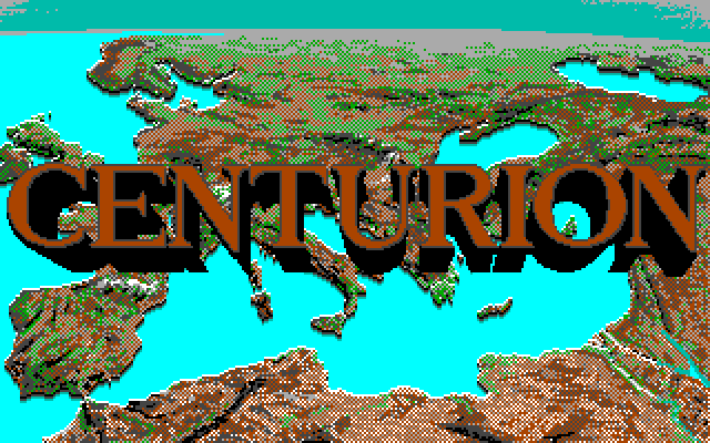 Centurion: Defender of Rome (PC-98) screenshot: Title screen