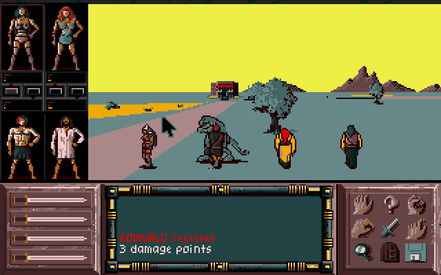 Drakkhen (PC-98) screenshot: Let's get started...