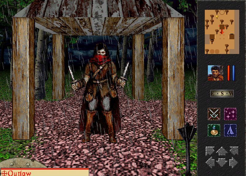 The Quest (Windows Mobile) screenshot: The robber himself.