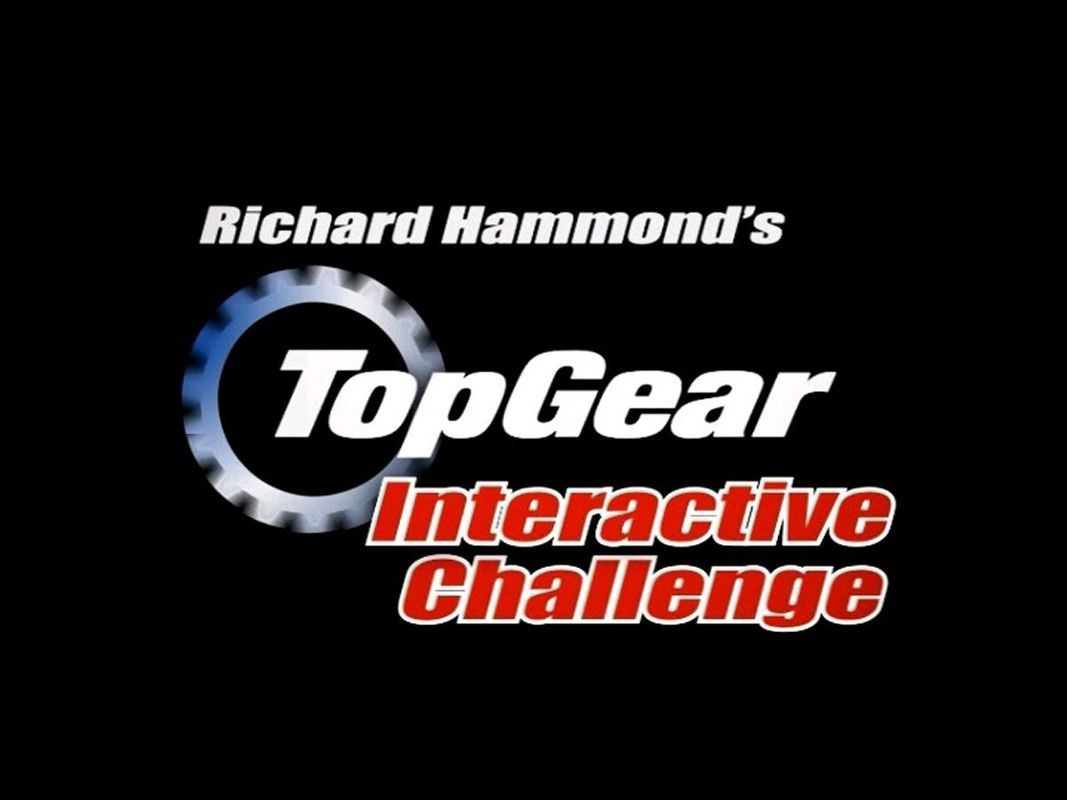 Richard Hammond's Top Gear: Interactive Challenge (DVD Player) screenshot: The title screen