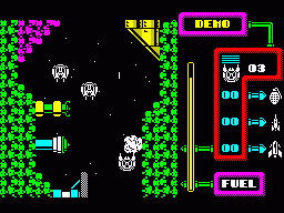 Canyon Warrior (ZX Spectrum) screenshot: Ingame shot 2