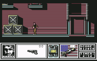 Navy Seals (Commodore 64) screenshot: Level 2
