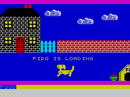 Don't Buy This (ZX Spectrum) screenshot: Fido 1 : In fact it has two load screens