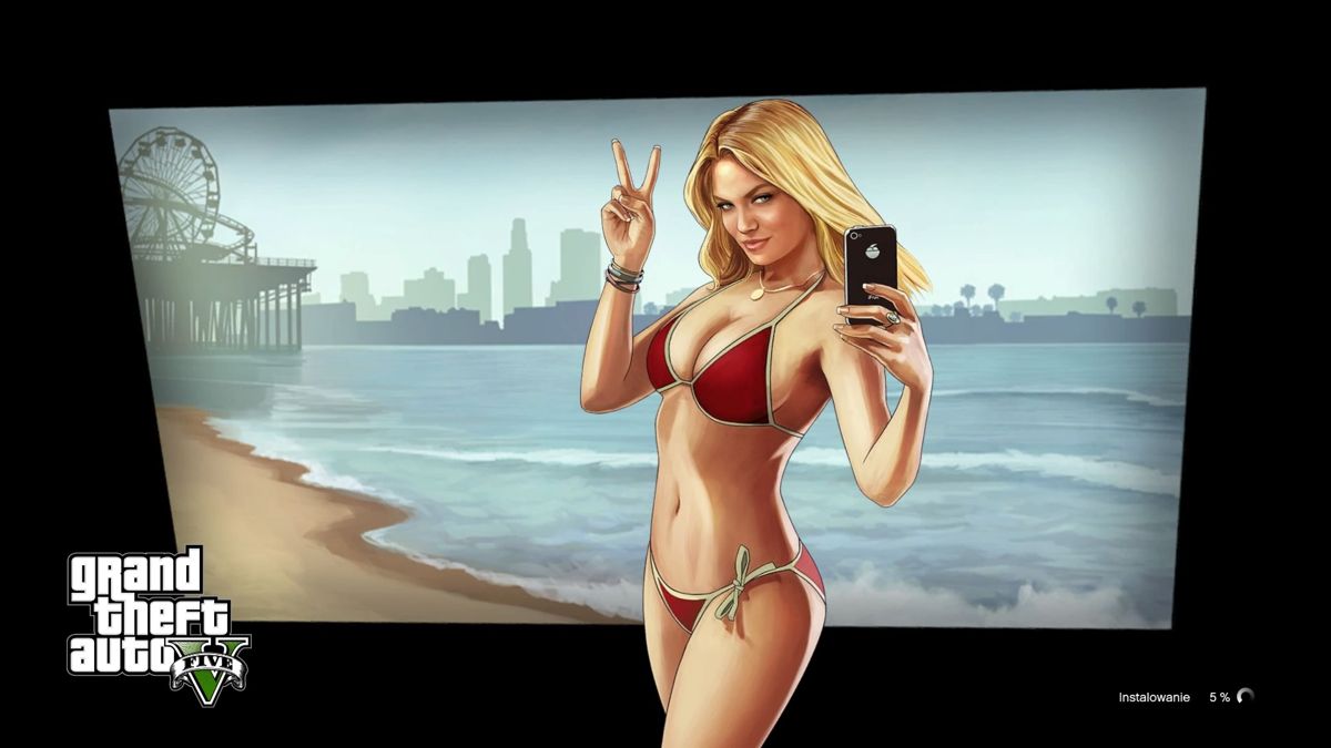 Grand Theft Auto V (PlayStation 4) screenshot: Hint screen