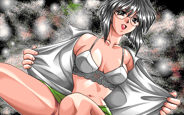 Ippatsu Jang! (PC-98) screenshot: That's MUCH better!..
