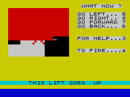 Screenshot of The Korth Trilogy 2: Besieged (ZX Spectrum, 1983) - MobyGames