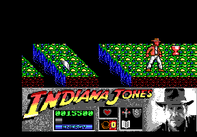 Indiana Jones and the Last Crusade: The Action Game (DOS) screenshot: Level 4 - The Holy Grail, Doctor Jones!