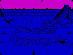 Terror-Daktil 4D (ZX Spectrum) screenshot: That's the basic screen displayed