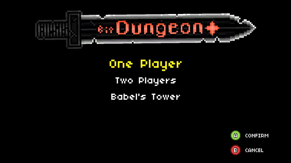 bit Dungeon+ (Windows) screenshot: Main menu