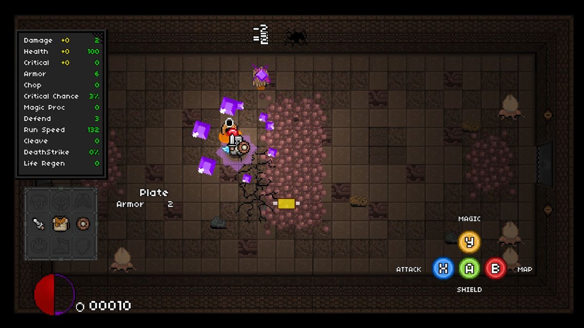 bit Dungeon+ (Windows) screenshot: Magic shield