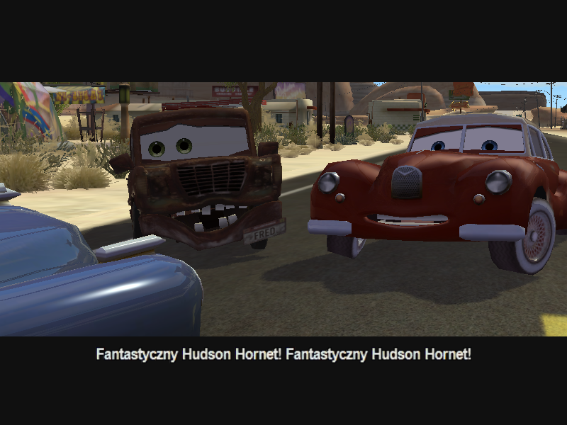 Disney•Pixar Cars: Mater-National Championship (Windows) screenshot: Fred