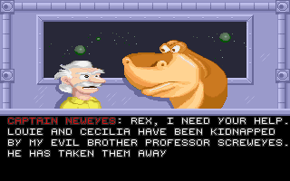 We're Back!: A Dinosaur's Story (DOS) screenshot: Intro