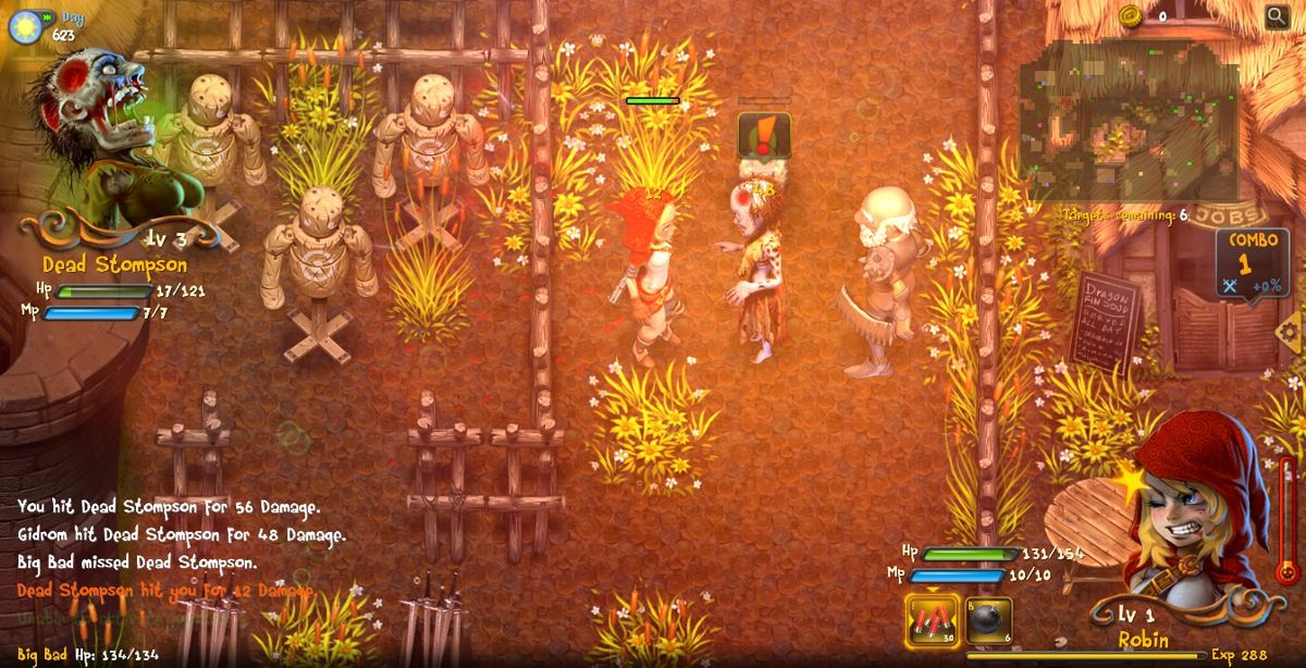 Dragon Fin Soup (Windows) screenshot: Destroy zombies