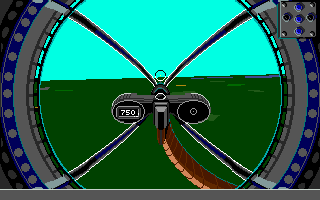 Their Finest Hour: The Battle of Britain (DOS) screenshot: Another gunner's view.