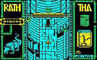 Rath-Tha (ZX Spectrum) screenshot: Time to break down another barrier
