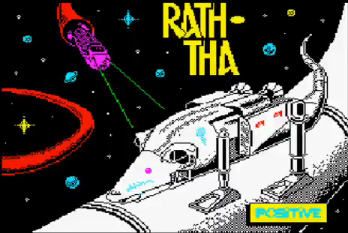 Rath-Tha (ZX Spectrum) screenshot: Title screen