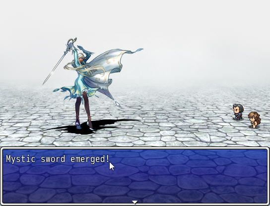 The Chosen RPG (Windows) screenshot: Spirit of sword is boss too