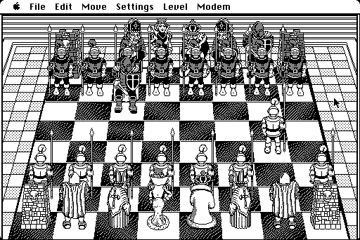 Screenshot of Battle Chess (Macintosh, 1988) - MobyGames