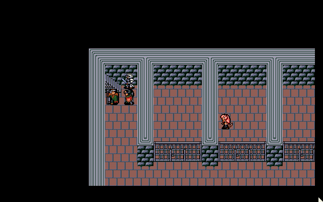 Reijū - Twin Road (PC-98) screenshot: Prison