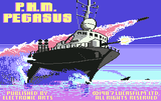 PHM Pegasus (Commodore 64) screenshot: Loading screen