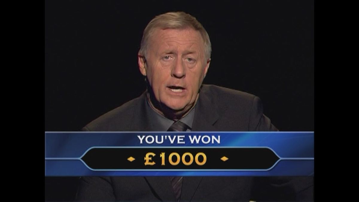 Who Wants To Be A Millionaire: Family Entertainment Edition (DVD Player) screenshot: This run of questions has come to an end