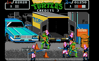 Teenage Mutant Ninja Turtles (Atari ST) screenshot: You have to find out