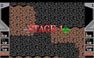 Dawn Raider (DOS) screenshot: Starting the game as 2 players
