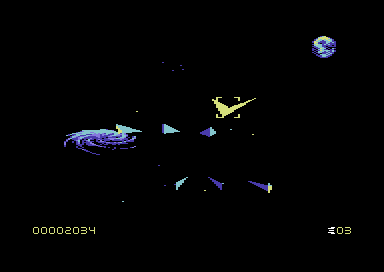 Slipstream (Commodore 64) screenshot: Gameplay 2