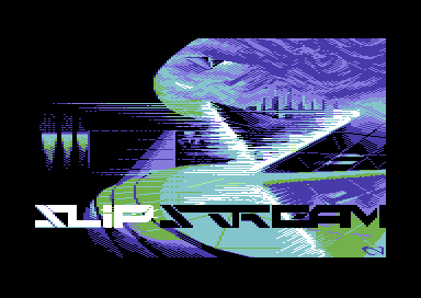 Slipstream (Commodore 64) screenshot: Title screen