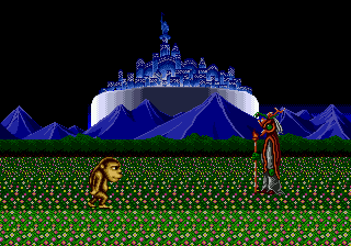 Toki: Going Ape Spit (Genesis) screenshot: Turns you into a monkey