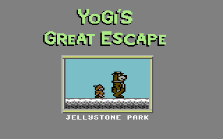 Yogi's Great Escape (Commodore 64) screenshot: Next Level.