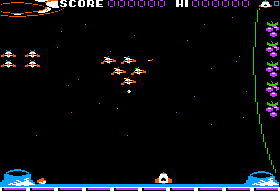 Bandits (Apple II) screenshot: In-game play.