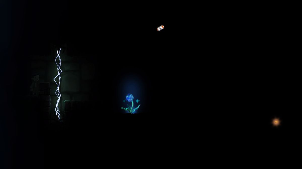 Teslagrad (PlayStation 4) screenshot: Darkness