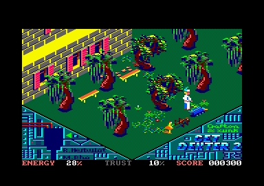 Get Dexter 2 (Amstrad CPC) screenshot: Exploring Kef.