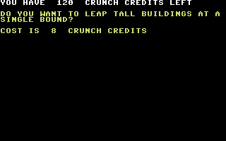 Crush, Crumble and Chomp! (Commodore 64) screenshot: ...or create your own monster!