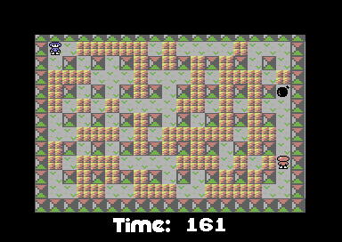 Screenshot of Bomb Mania (Commodore 64, 1997) - MobyGames