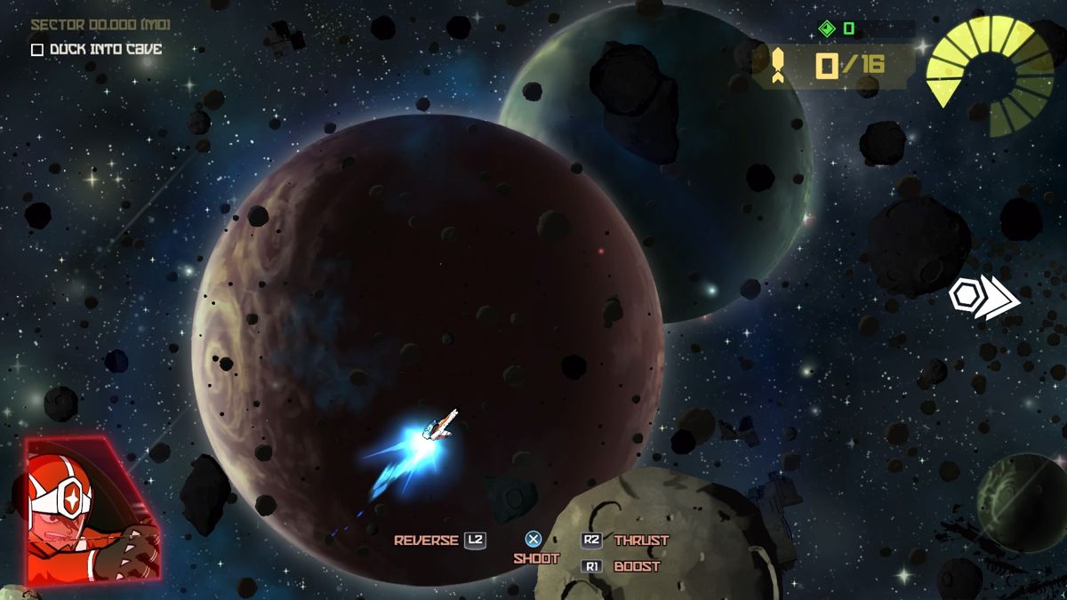 Galak-Z: The Dimensional (PlayStation 4) screenshot: Booster