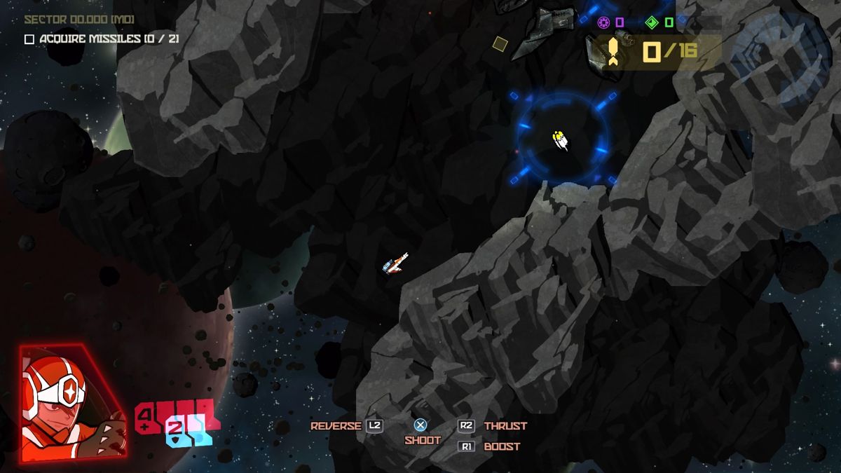 Galak-Z: The Dimensional (PlayStation 4) screenshot: Missile