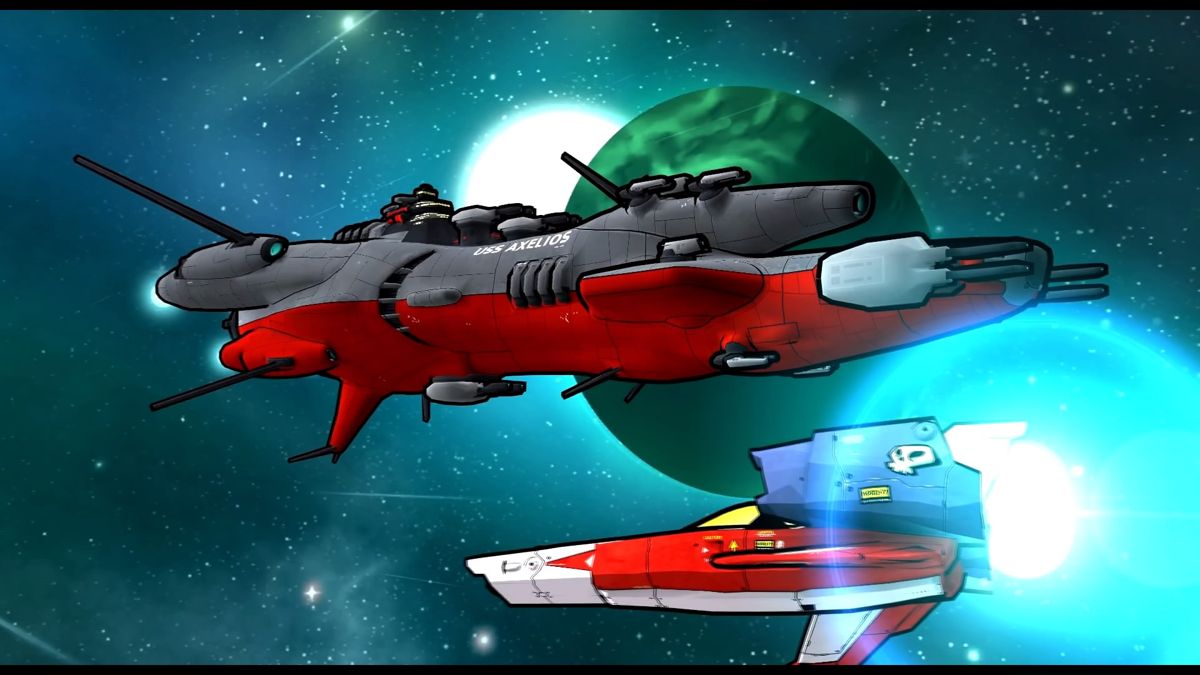 Galak-Z: The Dimensional (PlayStation 4) screenshot: Base planet