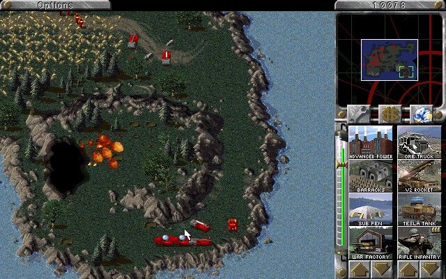 Screenshot of Command & Conquer Red Alert The Aftermath (Windows