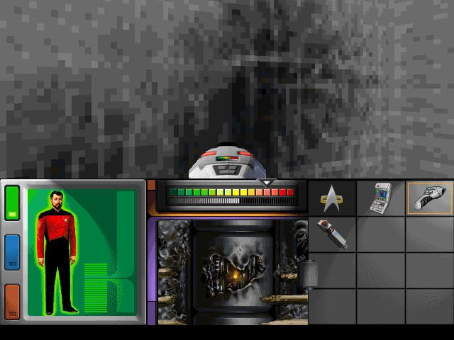 Star Trek: Generations (Windows) screenshot: Fixing a damaged power supply.