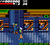 Streets of Rage (Game Gear) screenshot: Bad guy with knife