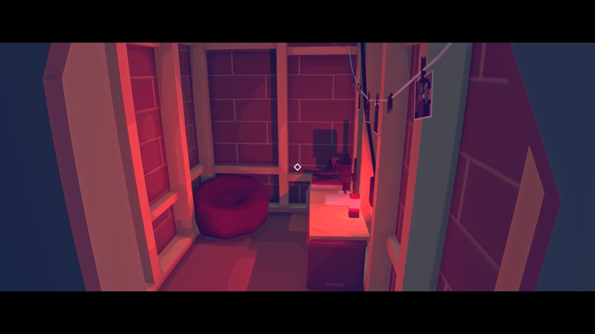 Virginia (Windows) screenshot: Uncovering a secret dark room behind the closet in Lucas' room