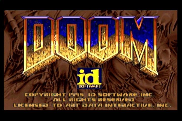 Doom (3DO) screenshot: Title screen