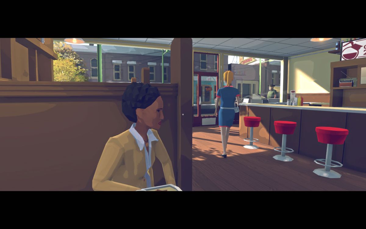Virginia (Windows) screenshot: The diner, a place where you will return often.