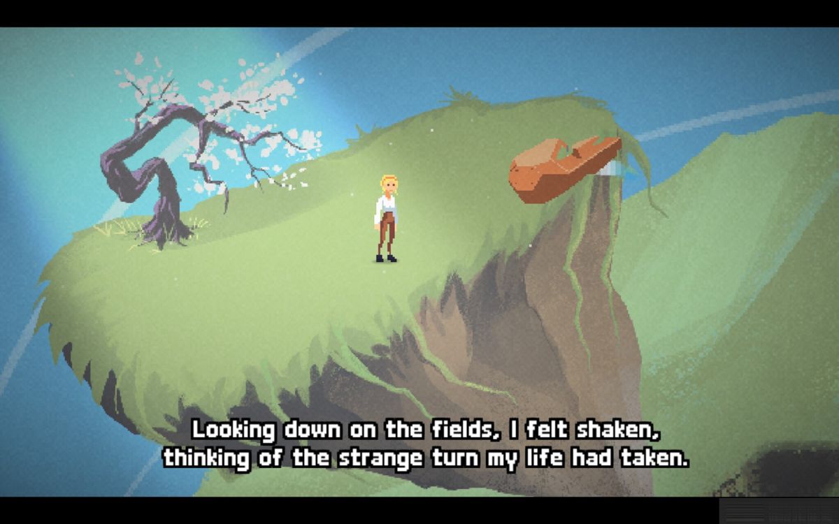 Milkmaid of the Milky Way (Windows) screenshot: What a strange place to be