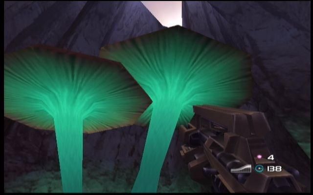 TimeSplitters 2 (Xbox) screenshot: Now that's what I call fungus!