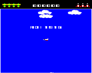 Space Pilot (BBC Micro) screenshot: Start of the first time period